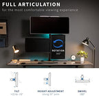 VIVO Triple LCD Monitor Desk Mount Stand Heavy Duty and Fully Adjustable, 3 Screens up to 30 inches STAND-V003T - Image 5