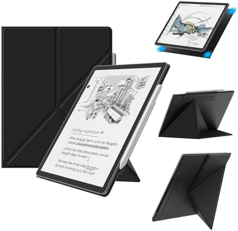 Fintie Magnetic Case for 11" Kindle Scribe 3rd Gen 2025 & Colorsoft, Black by Fintie