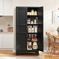 Yizosh Metal Pantry Cabinet, 75" Kitchen Pantry by Yizosh