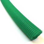 Electriduct 1/4" Split Wire Loom Tubing Polyethylene Corrugated Flexible Conduit (0.25 Inch ID) - Green - 3200 Feet by Electriduct