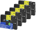 Compatible for Brother TZE-231 12mm Label Tape, 5-Pack, for PT-H110 P-Touch Label Printer, TZE-231/221/241/335, GreenCycle(Black on Yellow-5PK,18mm) by Unknown