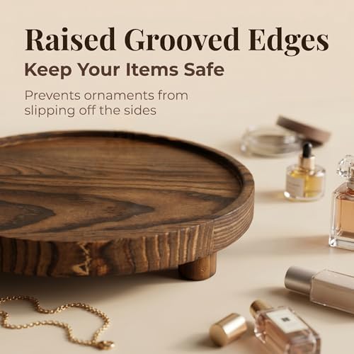 6 PCS 5/6/8 Inch Wooden Risers for Display Wood Pedestal Stand (Brown) - Image 5