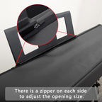 Keyboard Piano Cover Digital Piano Dust Covers Luxury Soft and Premium Surface Thickening Electronic Organ Covering Keyboard Update Encasement (Black) - Image 5
