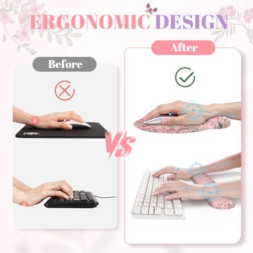 iCasso Pink Keyboard Mat 35.4"x15.7", Desk Protector for Classroom - Image 3