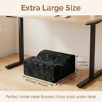 Foot Rest for Under Desk at Work, - Image 2