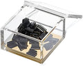OfficeGoods Acrylic Desk Organizer with Gold Base, Small by OfficeGoods