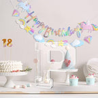 13.8" Acrylic Letter Charcuterie Tray,Fillable Alphabet Box (Letter P) - Image 4