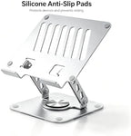 Laptop Stand with 360° Rotating Heavy Base, Foldable Adjustable - Image 6