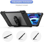 IP68 Waterproof Case Compatible with iPad Air 11-in. M3/M2 4th/5th Gen A3226/7 A2902/3 w/ [Pencil Holder] Kickstand Lanyard Shock-Dust-Proof Full-Sealing Cover Compatible with Magic Keyboard - Image 7