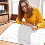 Desk Calendar 2026-2027 with Desktop Mat,22x17'' Large Desktop Pad Calendar - Image 7