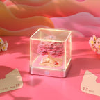 3D Calendar 2027, Desk Time Piece Calendar 2027,Tear-Away 3D Paper Art Notepad w LED Lights,Creative 3D Memo Artsy Pad Calendars, DIY Paper Carving Gift (Pink Tree-A) - Image 4