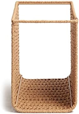 U Brands Desktop Hanging File Organzier, Woven Texture, Letter Size - Image 2