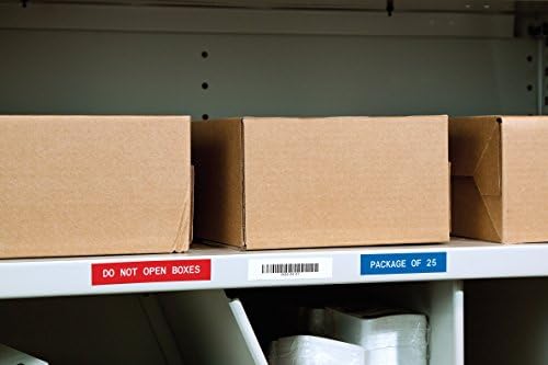 Brady Authentic (M21-500-595-RD) All-Weather Vinyl Label for Indoor/Outdoor ID, Lab and Equipment Labeling, White on Red- For M210, M210-LAB, M211, BMP21-PLUS and BMP21-LAB Printers, .5" W, 21' L - Image 5