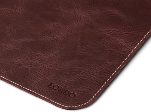 Londo Top Grain Leather Extended Mouse Pad – Large Desk Mat for Office & Gaming, Smooth Writing Surface, Non-Slip Base, Durable & Stylish Workspace Accessory - Image 6