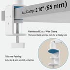 Portable Monitor Stand 15.6", Heavy Duty Tablet Arm Mount with Desk Clamp - Image 6