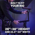Rockville Z55 Z-Style 2-Tier Keyboard Stand, Adjustable Height and Width - Image 3