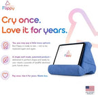 Flippy Original Tablet Pillow Stand & iPad Holder, Gift for Book Lovers & Readers, Multi-Angle Stand with Storage for Lap, Desk & Bed, Compatible with Kindle, Fire, iPad & Samsung, BlueHue 4.0 - Image 3