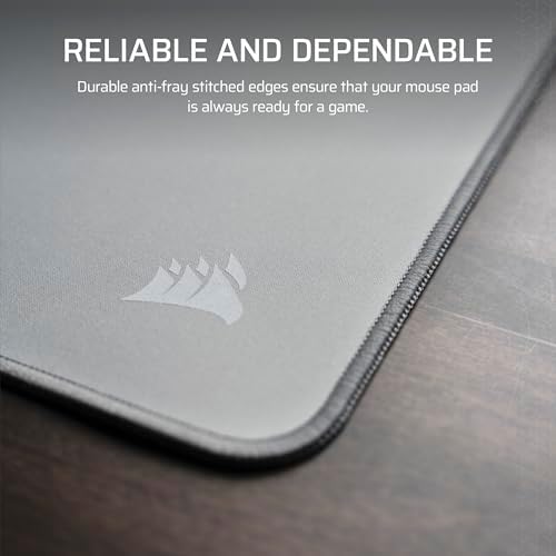 Corsair MM Anti-Fray Cloth Gaming Mouse Pad – Gray - Image 5