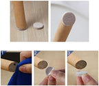 uxcell 36pcs Furniture Pads Round 1 1/4" Self-Stick Non-Slip Anti-Scratch Felt Pads Cabinet Closet Feet Floor Protector Beige (Pack of 2) - Image 7