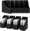 Geyee 12 Pack Plastic Magazine File Holder,Black by Geyee