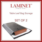 LAMINET Premium Heavy Duty Table Leaf Storage Bag Water,Scratch Resistant. Extra Thick Waterproof Exterior Flannel Backing. Store Your Table Leaves Safely.Holds Leaves up to 26"" Wide 2 Pack - Image 2