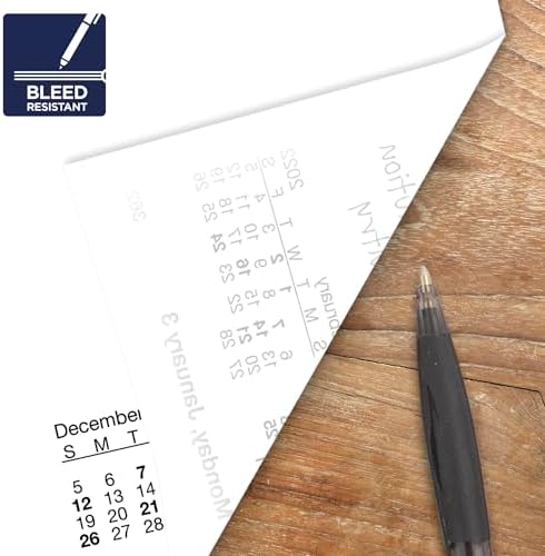 2022 Daily Desk Calendar Refill by AT-A-GLANCE, 3-1/2" x 6", Standard, Financial (S17050) - Image 3