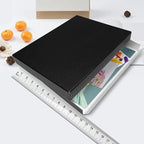 Lineco Drop Front Archival Storage Box, 11.75x17.75x1.5 in, Black, 2 Pack - Image 3