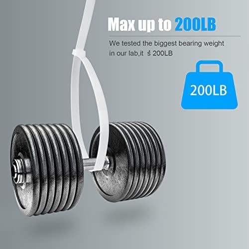 Armpow 18 inch Black Zip Ties Heavy Duty 500 PACK, 200 LBS Ultra Exclusive Strong Plastic Wire Ties, Large Cable Ties Extra Long Tie Wraps, Indoor and Outdoor UV Resistant - Image 4