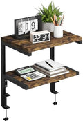 Mondazie 2-Tier Adjustable Desk Shelf Organization, Black by Mondazie