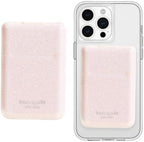 kate spade new york Flip Magnetic Card Holder/Wallet - That Sparkle Pink by Unknown