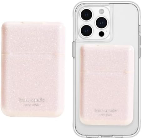 kate spade new york Flip Magnetic Card Holder/Wallet - That Sparkle Pink by Unknown