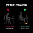 Adjustable Under Desk Foot Stool - Ergonomic Foot Rest with 7 Angles - Walnut - Image 4
