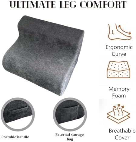Foot Rest for Under Desk at Work (Dark Gray, 001) - Image 5