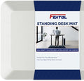 FEATOL Anti Fatigue Mat for Standing Desk & Kitchen Floor, 9/10 Extra Thick by FEATOL