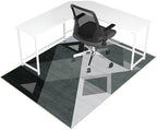 Office Chair Mat for Hardwood Floor & Tile Floor,48"X 60"-Triangle by LreedyMat