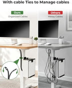 Under Desk PC Mount for Standing Desk, Clamp-On Desk Leg Computer Mount - Image 5