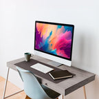 Vine Creations Leather Desk Mat Large 36" x 20", Desk Protector Mat, PU Leather Desk Pad, Large Mouse Pad, Desk Blotter, Desk Pads on Top of Desks, Desk Matt for Desktop, Office Desk Mat (Dark Brown) - Image 4