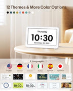 Digital Clock with Date and Week for Seniors, Alzheimer's Dementia Clock - Image 4