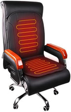 Heated Seat Cushion for Office Chair with Temperature Control and Timer, Back and Seat Heating - for Office/Home Use - Image 2