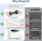 Delamu Rolling Storage Cart with 6 Drawers, Utility Craft Storage Cart - Image 5