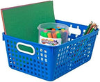 Really Good Stuff Large Plastic Book Baskets, 13.25" x 10" x 5.5", 4-Pack - Image 6