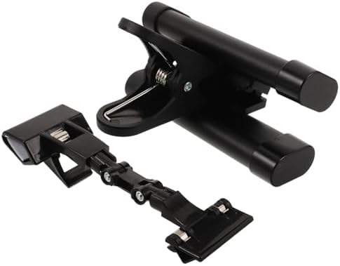 ibasenice 360° Rotatable Paint Brush Holder Clip and Paper Copy Holder for Artists, Adjustable Easel Mount Brush Organizer Clip for Painting and Typing Use by ibasenice