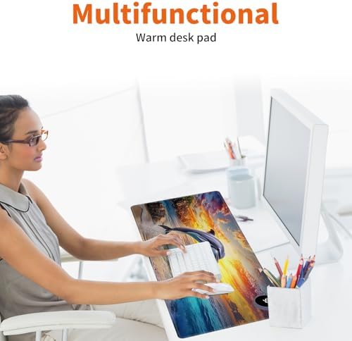 Heated Desk Pad & Mouse Pad, 3 Heat Levels, 3-Hour Auto Shut-Off - Image 7