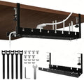 Desk Cable Tray,Clamp Screw Wire Hider,15.7-25.6 Office Organizer by Unknown