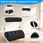 Adjustable Foot Rest Under Desk Footrest Wide Leg Rest 3 Height Positions with Detachable Foam Cushion for Desk Office Gaming Chairs - Image 2