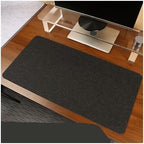 Large Felt Cork Mouse pad, e-Sports Gaming, Non-Slip Desk mat, Smooth, Comfortable, and Durable(A,90X40CM) by Unknown