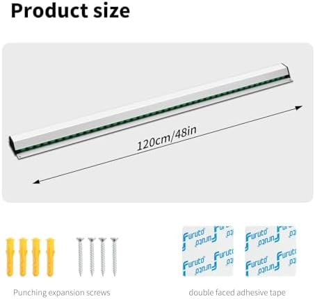 CjgyzTicket Holder for Restaurant, 36/48/60 inches, Restaurant Order Holder，and Easy to use, Suitable for Commercial Kitchens, cafes, Fast-Food(48 Inch, 2 Pcs) (48 Inch) - Image 3