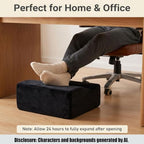 Keep Warm Foot Stool Foot Rest for Under Desk At Work - Image 5