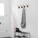 khtumeware 10 Pack 3inch Zinc Alloy Antique Brass Towel Hooks - Image 5