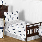 Navy Blue Fabric Memory/Memo Photo Bulletin Board - Image 3